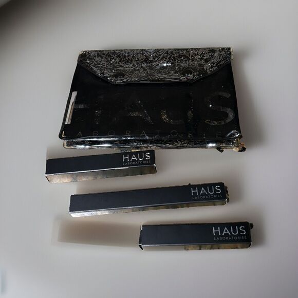 Haus Laboratories Makeup Set‎ w/Clutch Bag Lady Gaga 3 piece bundle NIB - Picture 6 of 10